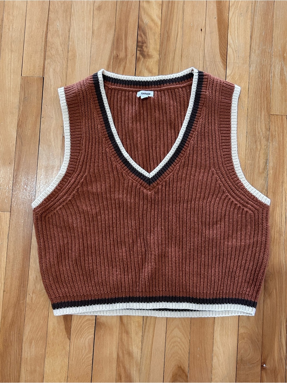 Garage Knit Sweater Vest